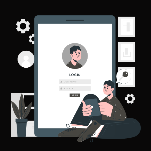 Login Illustration